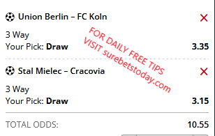 1st APRIL DRAW BET TIPS OF THE DAY