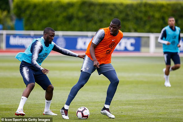 Pogba(on the right) and Tanguy Ndombele(left) have both been withdrawn from the french national team squad that is set to face Sweden and Croatia.
