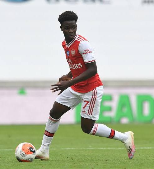 OFFICIAL: SAKA NEW SHIRT NUMBER CONFIRMED AS ARSENAL ...